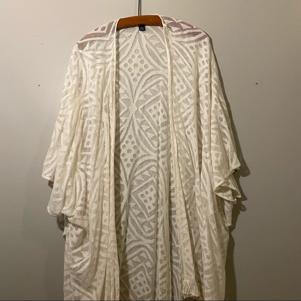 American eagle lace cardigan/duster